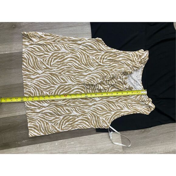 Charter Club & Sag Harbor Sleeveless Blouse Lot of 2, Size XL - Picture 4 of 11